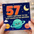 57th Birthday Card for Cousin, Happy Birthday to the Best Cousin in the Universe
