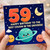 59th Birthday Cousin Card, Happy Birthday to the Best Cousin in the Universe