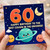 60th Birthday Card for Cousin, Happy Birthday to the Best Cousin in the Universe Space Theme Card