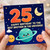 25th Birthday Brother Card, Space Theme Happy Birthday to the Best Brother in the Universe Card