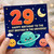29th Birthday Card for Brother, Happy Birthday to the Best Brother in the Universe