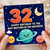32nd Birthday Card for Brother, Happy Birthday to the Best Brother in the Universe Space Themed Card
