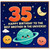 35th Birthday Card for Brother, Happy Birthday to the Best Brother in the Universe