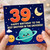 39th Birthday Card for Brother, Happy Birthday to the Best Brother in the Universe