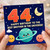 44th Birthday Card for Brother, Happy Birthday to the Best Brother in the Universe Space Card