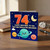 74th Birthday Card for Brother, Happy Birthday to the Best Brother in the Universe