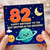 82nd Birthday Card for Brother, Happy Birthday to the Best Brother in the Universe