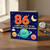 86th Birthday Card for Brother, Space Themed Happy Birthday Card