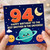 94th Birthday Card for Brother, Happy Birthday to the Best Brother in the Universe, Space Theme