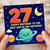 27th Birthday Card for Son, Happy Birthday to the Best Son in the Universe Space Card
