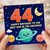 44th Birthday Card for Son, Happy Birthday to the Best Son in the Universe