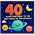 40th Birthday Card for Uncle, Happy Birthday to the Best Uncle in the Universe Space Themed Card