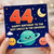 44th Birthday Card for Uncle, Happy Birthday to the Best Uncle in the Universe