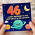 46th Birthday Card for Uncle, Happy Birthday to the Best Uncle in the Universe
