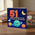 51st Birthday Card for Uncle, Happy Birthday to the Best Uncle in the Universe Card