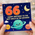 66th Birthday Card for Uncle, Happy Birthday to the Best Uncle in the Universe Card