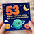 53rd Birthday Card for Dad - Best Dad in the Universe