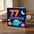 77th Birthday Card for Dad, Happy Birthday to the Best Dad in the Universe