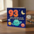 93rd Birthday Card for Dad, Happy Birthday to the Best Dad in the Universe Space Theme Card