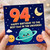 94th Birthday Card for Dad, Happy Birthday to the Best Dad in the Universe Space Card