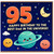 95th Birthday Card for Dad, Best Dad in the Universe Space Themed Birthday Card