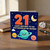 21st Birthday Card for Nephew, Happy Birthday to the Best Nephew in the Universe Space Themed Card
