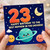 23rd Birthday Card for Nephew, Happy Birthday to the Best Nephew in the Universe Space Card