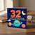 32nd Birthday Card for Nephew, Space Theme Happy Birthday Card