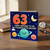 63rd Birthday Card for Granddad, Happy Birthday to the Best Granddad in the Universe Space Card