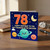 78th Birthday Card for Granddad, Happy Birthday to the Best Granddad in the Universe Space Card