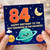 Granddad 84th Birthday Card, Happy Birthday to the Best Grandad in the Universe Space Card