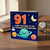 91st Birthday Card for Granddad, Happy Birthday to the Best Granddad in the Universe Space Themed Card