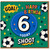 Football 6th Birthday Card for Kids - 'Goal! Happy Birthday 6 Today' - Fun Footballs Design for Boys or Girls