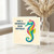Rainbow Seahorse Birthday Card - Have a Swimmingly Good Birthday! Fun Watercolour Ocean Pun for Friends, Family, Kids or Adults