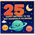 25th Birthday Card for Grandson, Happy Birthday to the Best Grandson in the Universe