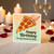 Funny Birthday Card - Pizza Slice Pun - Happy Birthday To My Favourite Slice - Foodie Card for Him Her Boyfriend Girlfriend Husband Wife Partner Friend