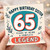 65th Birthday Sister Card, Happy Birthday Sister, Years of Being a Complete Legend