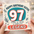 97th Birthday Card for Sister, Happy Birthday Legend Card