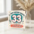 33rd Birthday Card for Daughter, 33 Years of Being a Complete Legend Birthday Card
