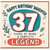 37th Birthday Card for Daughter, Happy Birthday Daughter 37 Years of Being a Complete Legend Card