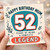 52nd Birthday Card for Mum, Happy Birthday Mum 52 Years of Being a Complete Legend