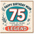 75th Birthday Card for Mum, Happy Birthday Mum 75 Years of Being a Complete Legend Card