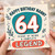 Nanny 64th Birthday Card, Happy Birthday Nanny Legend Card