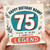 Nanny 75th Birthday Card, Happy Birthday Nanny Complete Legend Card