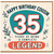 35th Birthday Cousin Card, Happy Birthday Cousin Legend Card
