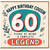 60th Birthday Card for Cousin, Happy Birthday Cousin 60 Years of Being a Complete Legend Card