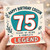 75th Birthday Card for Cousin, Happy Birthday Cousin Complete Legend Card