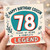 78th Birthday Card for Cousin, Happy Birthday Cousin Legend Card