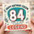 84th Birthday Cousin Card, Years of Being a Complete Legend Birthday Card