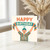 Happy Birthday to the Number One Fan Football Supporter Card - Sports Fan Birthday Card with Scarf Illustration